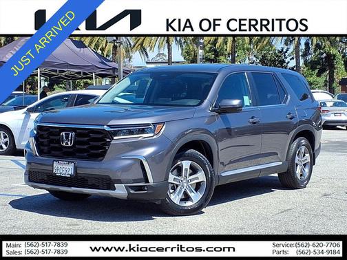 Modern Steel Metallic 2025 Honda Pilot EX-L