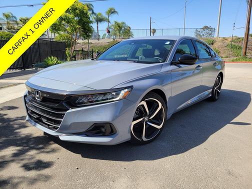 Sonic Gray Pearl 2022 Honda Accord Sport 1.5T