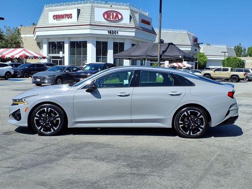 Wolf Gray 2022 Kia K5 GT-Line