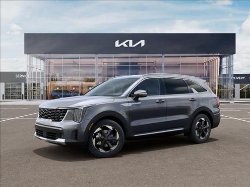 Steel Gray 2026 Kia Sorento Hybrid EX