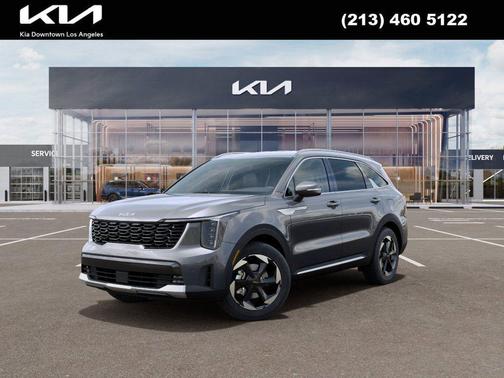 Steel Gray 2026 Kia Sorento Hybrid EX