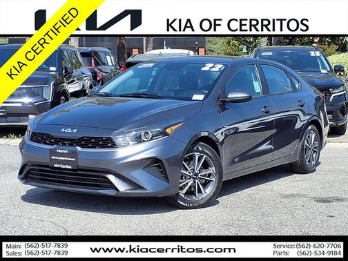 Gravity Gray 2022 Kia Forte LXS