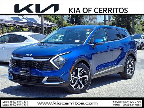 Sapphire Blue 2023 Kia Sportage EX