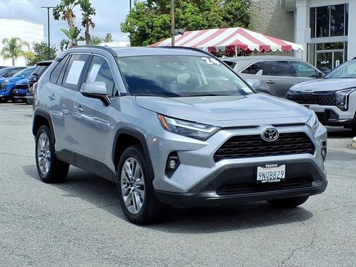 Silver Sky Metallic 2024 Toyota RAV4 XLE Premium