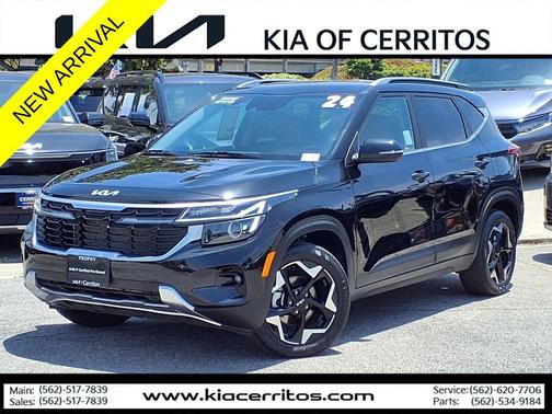Fusion Black 2024 Kia Seltos EX