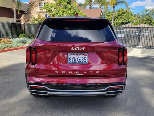 Passion Red Tintcoat 2022 Kia Sorento S
