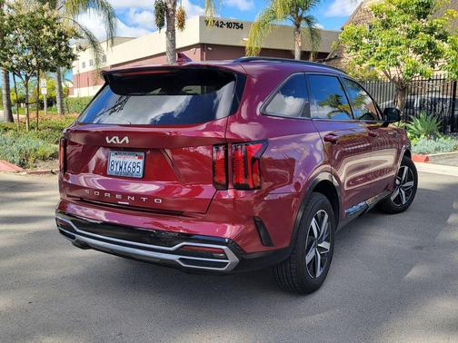 Passion Red Tintcoat 2022 Kia Sorento S