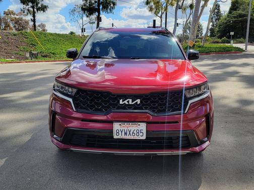 Passion Red Tintcoat 2022 Kia Sorento S