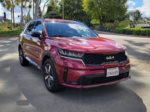 Passion Red Tintcoat 2022 Kia Sorento S