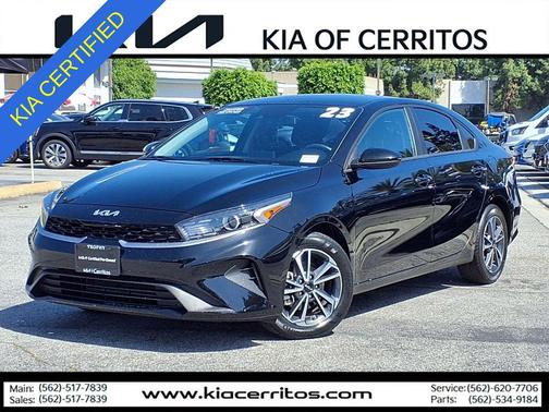 Aurora Black 2023 Kia Forte LXS