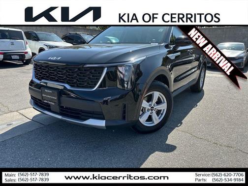 Ebony Black 2025 Kia Sorento LX