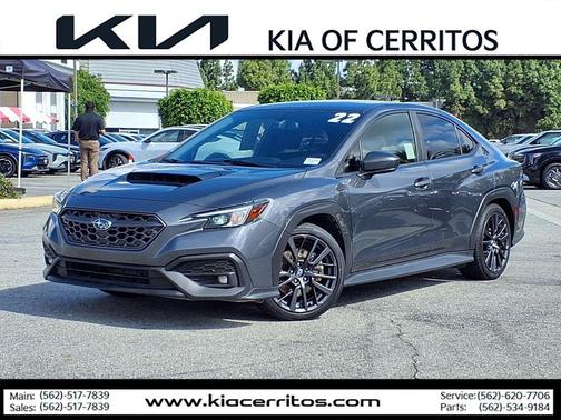 Magnetite Gray Metallic 2022 Subaru WRX Premium