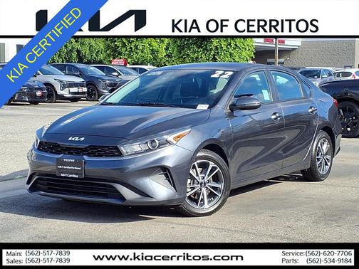 Gravity Gray 2022 Kia Forte LXS