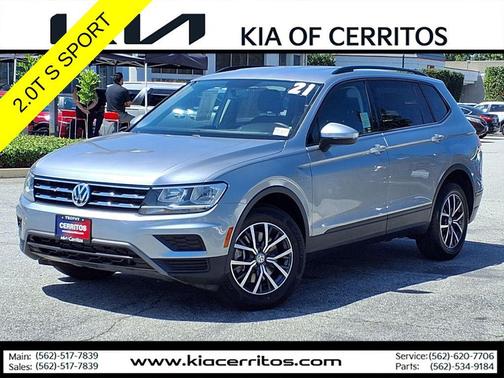 Silver Metallic 2021 Volkswagen Tiguan 2.0T S