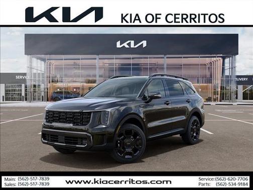 Ebony Black 2026 Kia Sorento EX
