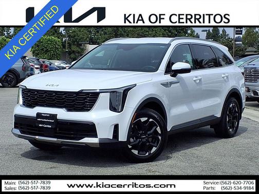 Glacial White Pearl 2025 Kia Sorento S