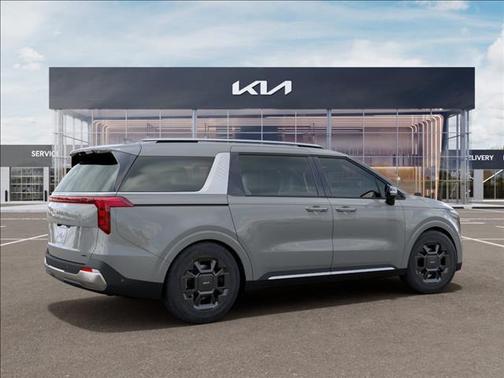 Ceramic Silver 2026 Kia Carnival Hybrid SX