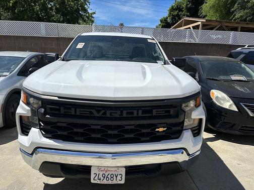 Summit White 2022 Chevrolet Silverado 1500 WT