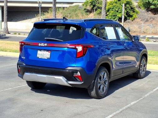 Neptune Blue 2024 Kia Seltos S