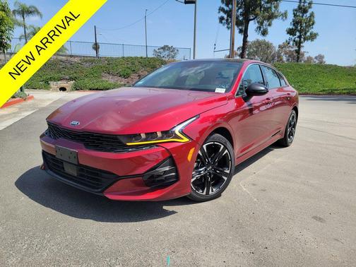 Passion Red 2021 Kia K5 GT-Line