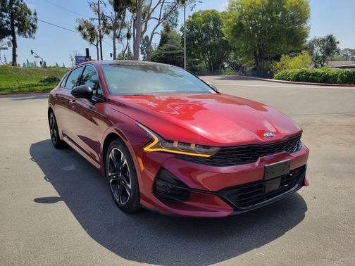Passion Red 2021 Kia K5 GT-Line