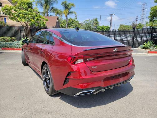Passion Red 2021 Kia K5 GT-Line