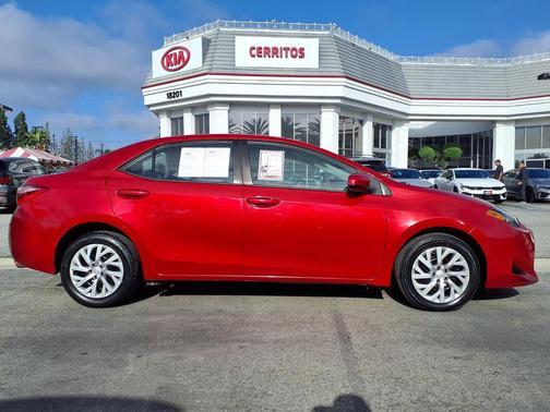 Barcelona Red Metallic 2019 Toyota Corolla LE