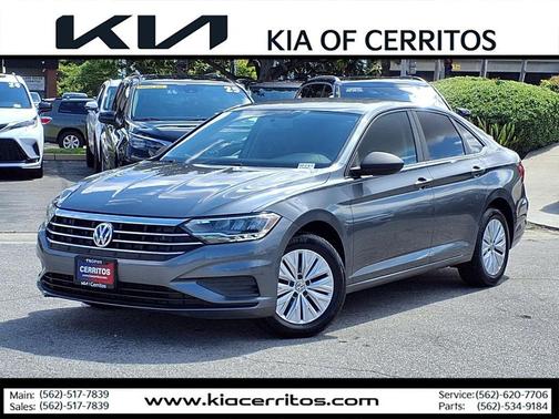 Platinum Gray Metallic 2019 Volkswagen Jetta 1.4T S