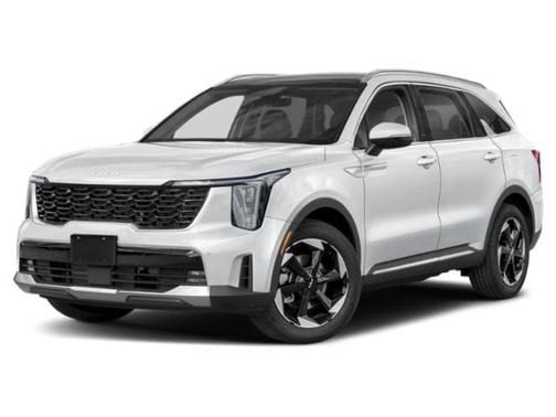 Snow White Pearl 2026 Kia Sorento Hybrid EX