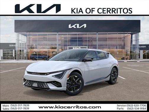 Glacial White Pearl 2026 Kia EV6 GT-Line RWD