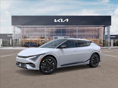 Glacial White Pearl 2026 Kia EV6 GT-Line RWD