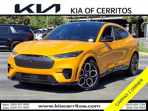 Cyber Orange Metallic Tricoat 2023 Ford Mustang Mach-E GT