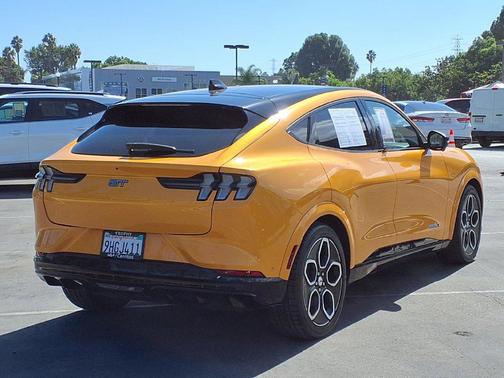 Cyber Orange Metallic Tricoat 2023 Ford Mustang Mach-E GT