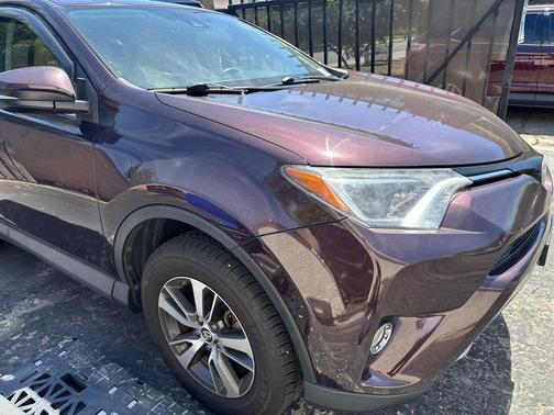 Black Currant Metallic 2018 Toyota RAV4 XLE