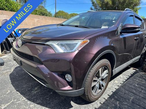 Black Currant Metallic 2018 Toyota RAV4 XLE