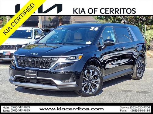 Aurora Black Pearl 2024 Kia Carnival EX