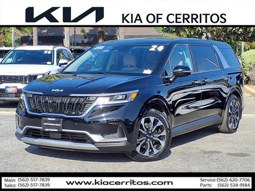 Aurora Black Pearl 2024 Kia Carnival EX