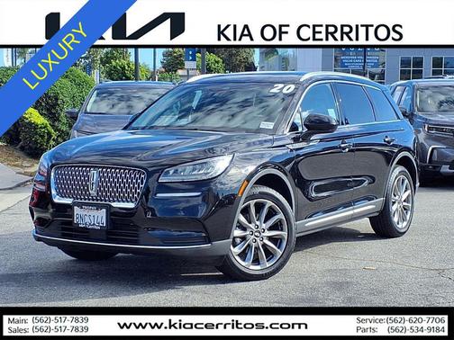 Infinite Black 2020 Lincoln Corsair Standard