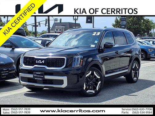 Ebony Black 2023 Kia Telluride EX