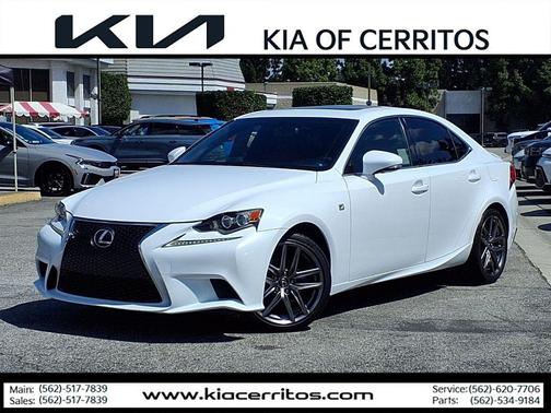 Ultra White 2015 Lexus IS 250 Base