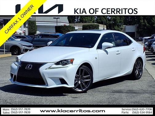 Ultra White 2015 Lexus IS 250 Base