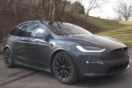 Midnight Silver Metallic 2022 Tesla Model X Dual Motor All-Wheel Drive