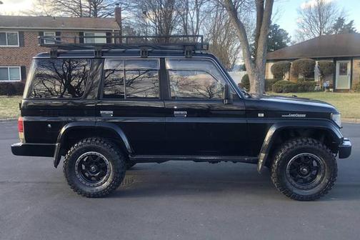 Black 1994 Toyota Land Cruiser Base