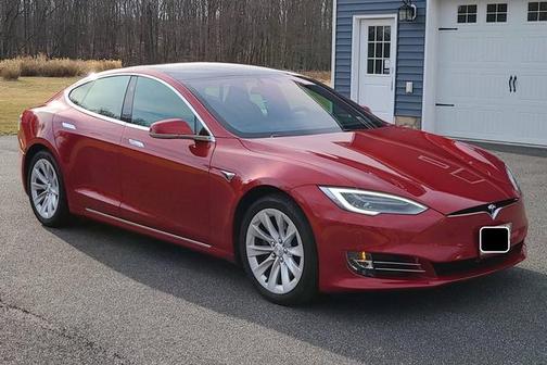 Red Multi-Coat 2018 Tesla Model S
