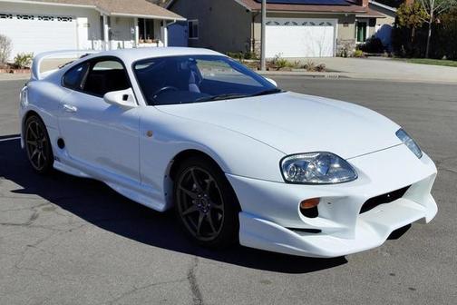 Super White 1996 Toyota Supra