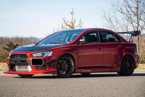 Rally Red Metallic 2008 Mitsubishi Lancer Evolution GSR