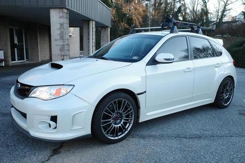 Satin White Pearl 2014 Subaru Impreza WRX STI
