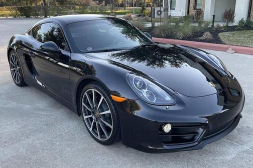 Basalt Black Metallic 2014 Porsche Cayman