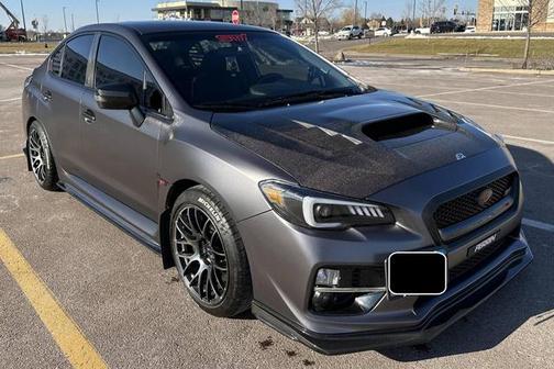 Ice Silver Metallic 2015 Subaru WRX STI Limited