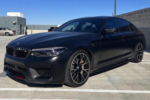Bluestone Metallic 2019 BMW M5 Base